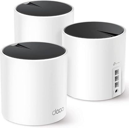 TP-Link Deco X55 AX3000 WiFi 6 Mesh System - Covers up to 6500 Sq.Ft,Replaces Wireless Router and Extender,3 Gigabit Ports per Unit,Supports Ethernet Backhaul,Deco X55,(Pack of 18)