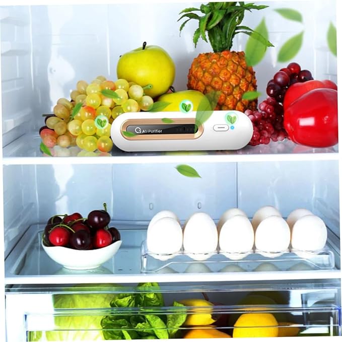 Odor Fridge Deodorizer Refrigerator Deodorizer Portable Odor Deodorizing Machine Fridge Electronic Purifier for Food Fresh