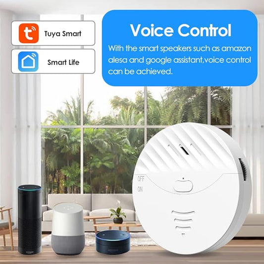 EverNary WiFi Window Alarm System, 4 Pack Glass Break Detection with Phone APP, 120dB Smart Alarms with Adjustable Vibration Sensor for Car,Home Security (4)