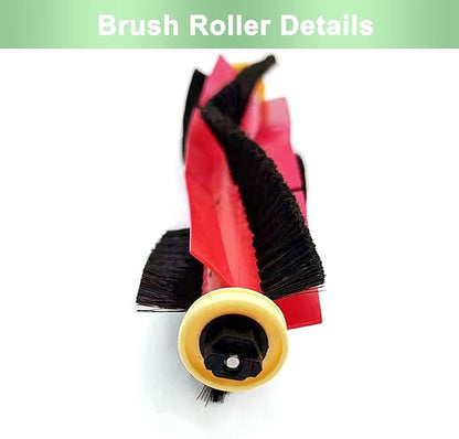 3 Pack Roborock Main Brushes Replacement Parts - Compatible with Roborock S6 Pure, S6 MaxV, E4, S4 Max, S5, S5 Max, S4, E2, E3, E5, E20, E25, E35, S50, S65, Xiaomi Mijia Robot Vacuum Cleaner
