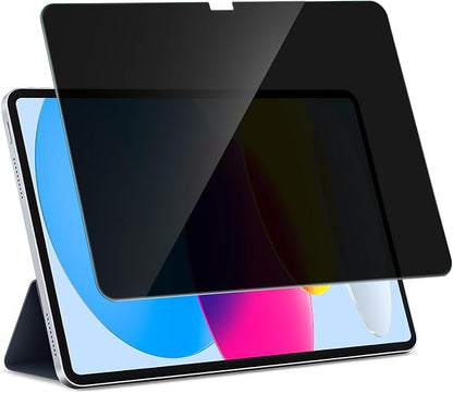 Privacy Screen Protector for iPad 11th Generation (A16) 2025/ 10th Gen 2022, Anti-Spy Tempered Glass Film for iPad A16, Touch Sensitive，Bubble Free, Case Friendly, 1 Pack