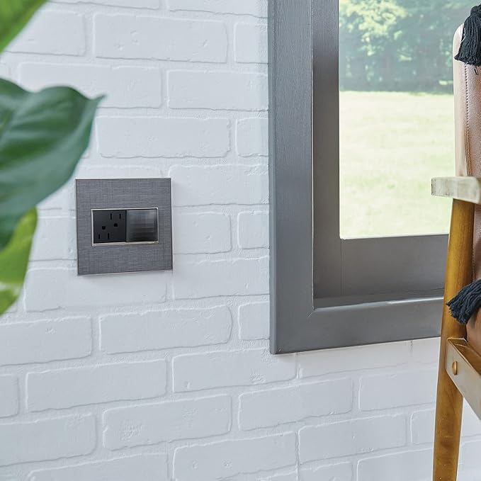 Legrand adorne with Netatmo Smart Home Gateway/Hub in Graphite, WNAH1G1