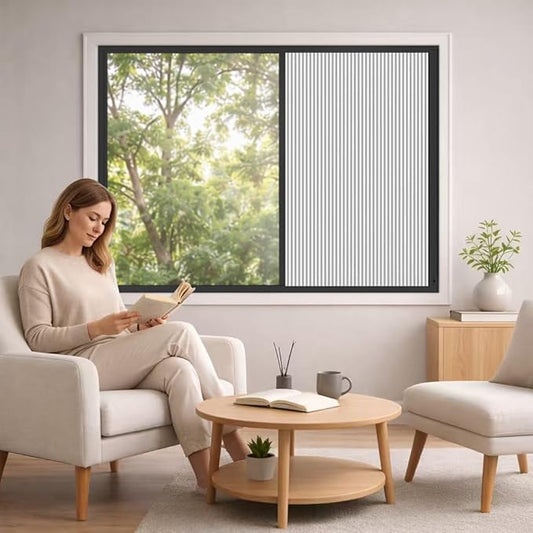 Godark Motorized Bottom Up Celllular Shades WiFi Enabled Smart Honeycomb Blinds Works with Alexa/Google Home Easy Install Blackout Window Blinds with Aluminum Frame Customize Size-White(Black Frame)