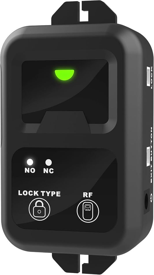 UHPPOTE Wireless RF Remote Control Switch for Door Access Control System | 433.92MHz 12VDC Fit Electric Strike Lock, Magnetic Lock