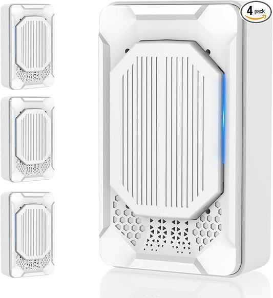 4 Pack Plug In Air Purifiers, Filterless Ionic Ionizer for Home and Travel