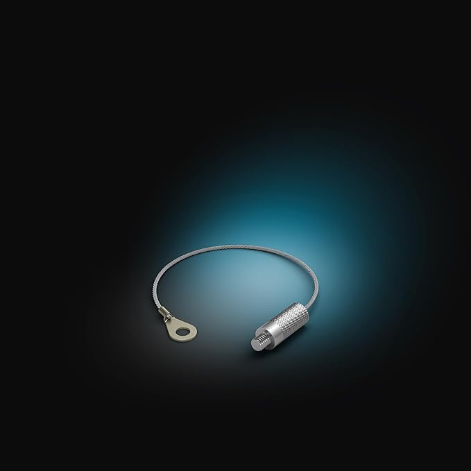 Philips Hue Secure Camera Anti-Drop Cable, Silver - 1 Pack - Made for Outdoor Use - Attaches to Philips Hue Low-Volt Power Supply Unit