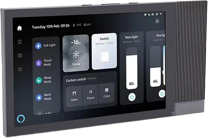 ZJchao Smart Touch Screen Control 8 Inch Advanced Player Hub Sound Panel Home Automation