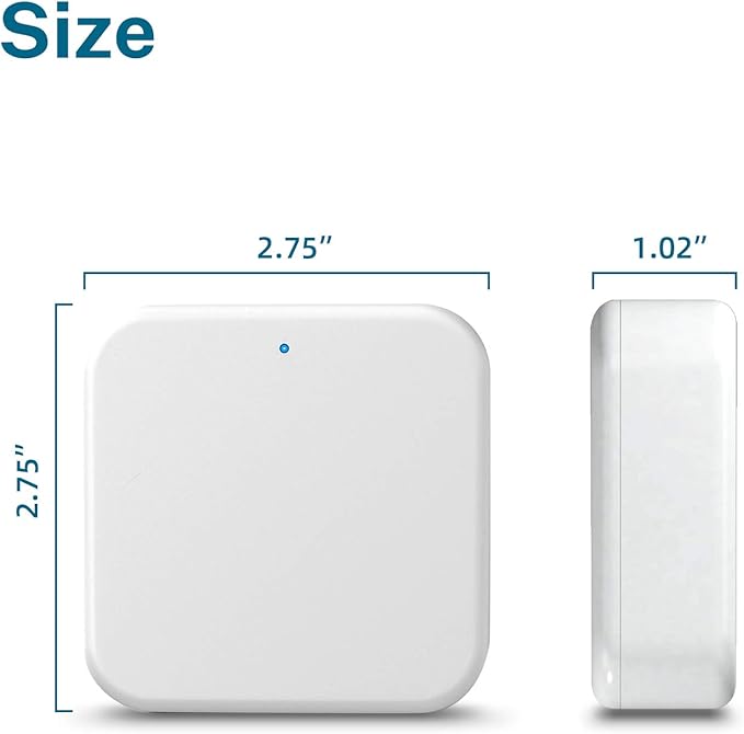 KUCACCI TTLock WiFi Gateway for Kucacci H15B T17 Smart Lock, Smart Bridging Hub Easy to Compatible with Alexa, Remotely Unlock Voice Control