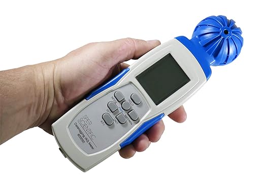 Sper Scientific Datalogging Indoor Air Quality (IAQ) Meter 800050 – Carbon Dioxide Monitor with NDIR, Records Temperature, Relative Humidity (RH) & CO2 for Offices, Factories, HVAC equipment & More