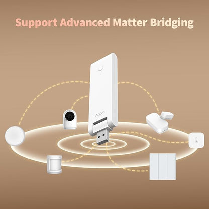 Aqara Smart Hub M100 for Home Automation, Matter Controller, Thread Border Router, Features Aqara Zigbee (Not Third-Party), Wi-Fi, Supports Apple HomeKit, Amazon Alexa, IFTTT, Home Assistant