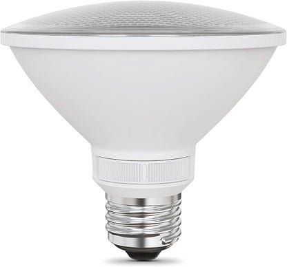 Feit Electric LED PAR30 Short Neck Light Bulb, Dimmable, Adjustable White 2700K-5000K, High CRI, Enhance Series, 25,000-Hour Lifetime, Indoor/Outdoor Use, 75-Watt LED (Short Neck)
