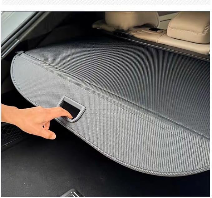 Retractable Cargo Cover Compatible with Buick Envision 2021-2025 Rear Privacy Screen Car Storage Trunk Luggage Tonneau Security Shade Protector Anti Theft Shield (Carbon Fiber Style)