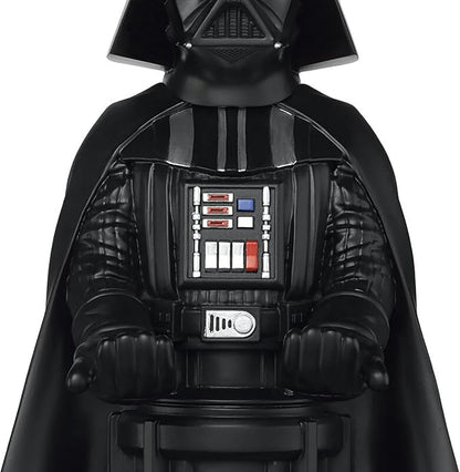Exquisite Gaming: Star Wars: Darth Vader - Original Mobile Phone & Gaming Controller Holder, Device Stand, Cable Guys, Licensed Figure (Multi-colored)