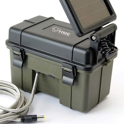 HME Trail Camera 12V / Solar Auxiliary Power Pack, 3-Pack (3 Items)