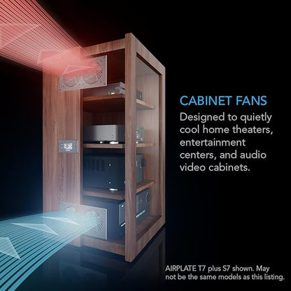AC Infinity AIRPLATE T7, Quiet Cooling Fan System 12".