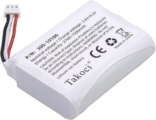 Replacement 300-10186 Battery for ADT Command Smart Security Panel | 3.6V 27Wh