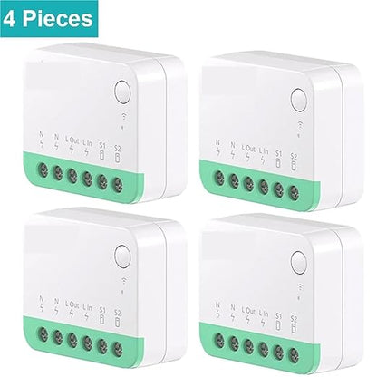 WiFi Smart Switch Detach Scene Breaker Voice Control(15 Pieces)