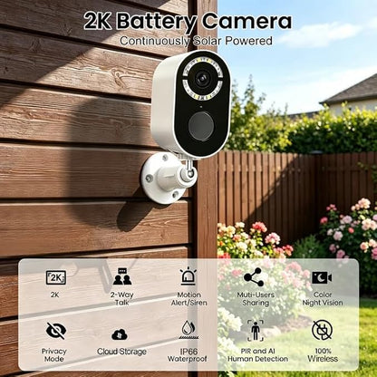 Security Cameras Wireless Outdoor Cameras for Home Security