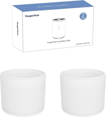 YougetTech Humidifier Wicks Standard 2-Pack - - Compatible with EH20