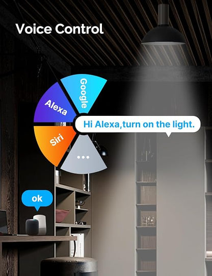 MOES Matter WiFi Smart Light Switch, Touch Glass, White 3 Gang