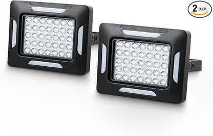 D1 Pro Solar Portable Camping Lights with Strong Magnets, Dimmable, Solar Rechargeable Camping Lantern, IP67 Waterproof, 5 Light Modes Portable Flood Light, Work Lights for Indoor Outdoor