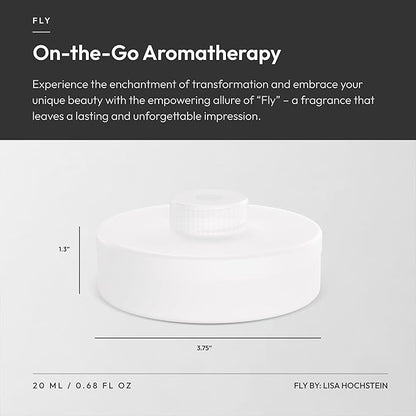 Aroma360 - Fly Smart Car Diffuser Oil | Aromatherapy Oil for Cars |Pamplemousse, Citron Zest, Heliotrope Flower, Bulgarian Rose, Pink Peppercorn, Jasmine, Tonka Bean, Amber, Sheer Musk, Patchouli 20mL