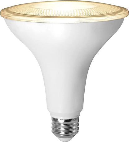 Sylvania Dusk to Dawn PAR38 LED Light Bulb with Auto On/Off Light Sensor, 120W=14W, 1250 Lumens, 5000K, Daylight - 1 Pack (41363)
