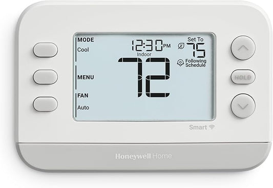 New! Honeywell Home Smart Thermostat, Conventional/Heat Pump Compatibility, WiFi Thermostat for Home, X2S, Gray