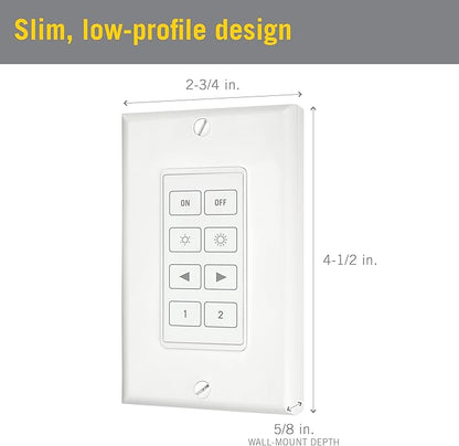 Armacost Lighting Wireless Light Switch for CCT Tunable White LED Lights 523423