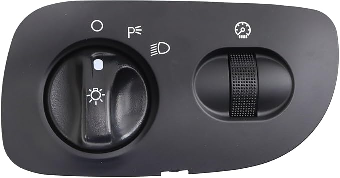 TRQ Headlight Switch Compatible Without Automatic Headlights and Fog Lights 2000-2002 Ford Expedition 2000-2003 F-150 2004 F-150 Heritage