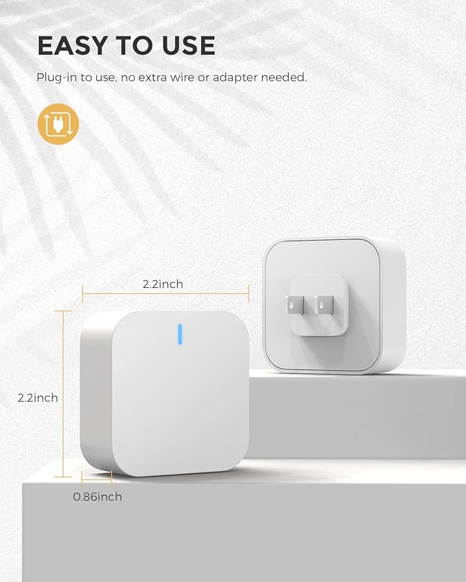 ARPHA Smart Lock Wi-Fi Gateway G1, Remote Control Wi-Fi Bridge, Voice Control, Smart Hub Compatible