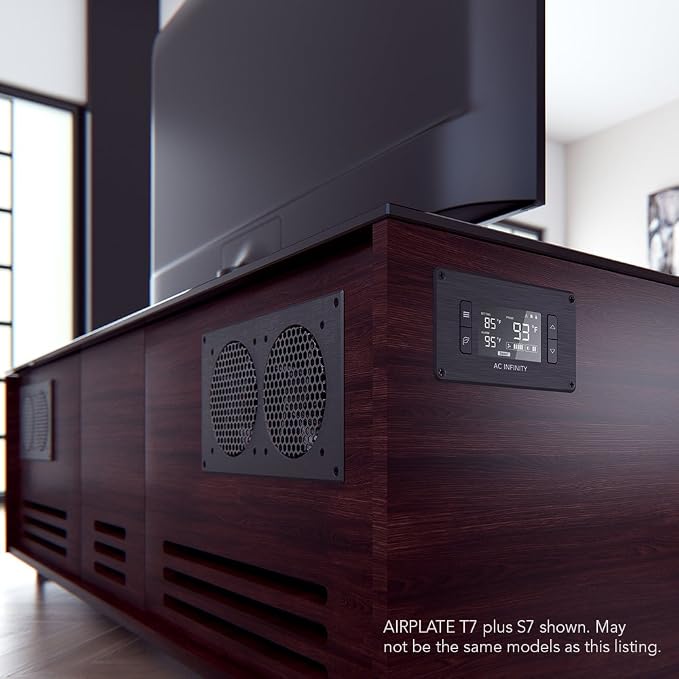 AC Infinity AIRPLATE T7, Quiet Cooling Fan System 12".
