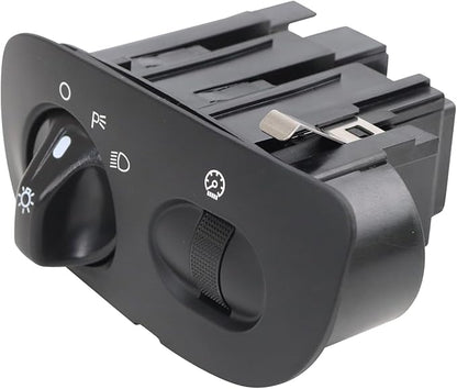 TRQ Headlight Switch Compatible Without Automatic Headlights and Fog Lights 2000-2002 Ford Expedition 2000-2003 F-150 2004 F-150 Heritage