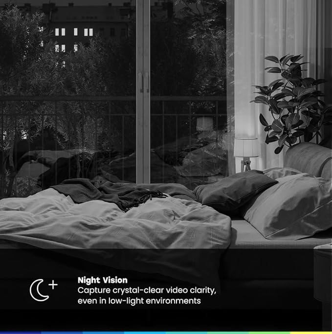 Chamberlain myQ Smart Indoor Security Camera – 1080p HD Video, Night Vision, Motion Detection, Wi-Fi, Two-Way Audio, Smartphone Control