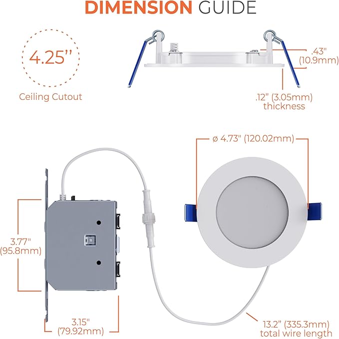 HALO HLB 4 inch LED Recessed Ceiling Light Canless Dimmable with Selectable Lumens and Selectable Color 27/30/35/40/5000K 4-Pack Wet Location Indoor Outdoor Soffit Lighting HLB4LSFS5-4PK