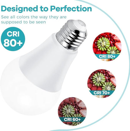 6Pack 25W LED Dimmable Bulbs E27/E26 Timing Colorful Mood Lamp 15Colors Changing 4 Dynamic Modes Multifunction Smart Indoor Atmosphere Nightlight AC85-265V Spotlight Background Decoration Lighting