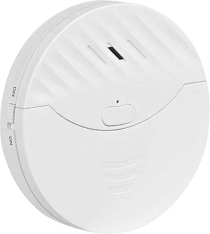 Feit Electric Smart Wi-Fi Glass Break Sensor with Audible Alarm, Wireless, 24/7 Home Security System with Mobile App Notification, Battery Operated, No Hub Required, Indoor Use Only, GLASSBREAK/WiFi