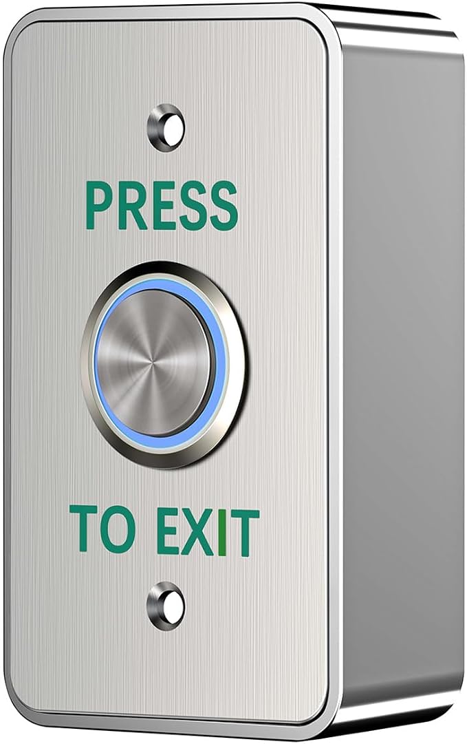 Smart Door Access Control System with Tuya APP Remote Video Intercom & Monitoring, Built-in Camera, 1200lbs Magnetic Lock, IP68 Metal Keypad, Fingerprint/Password/ID Card Unlock