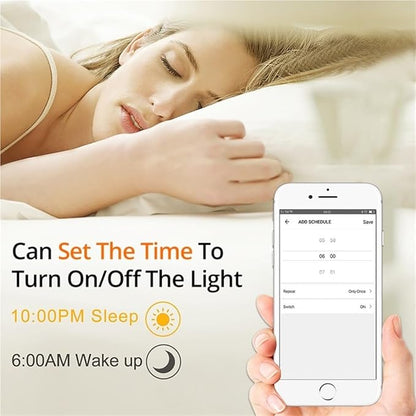 YSJX Lights, Pack of 5, LED Smart Bulb AC85-265V E27 15W Warm White and Cool White Sound Control Lamps, Household Bulbs(2700K(Warm White))