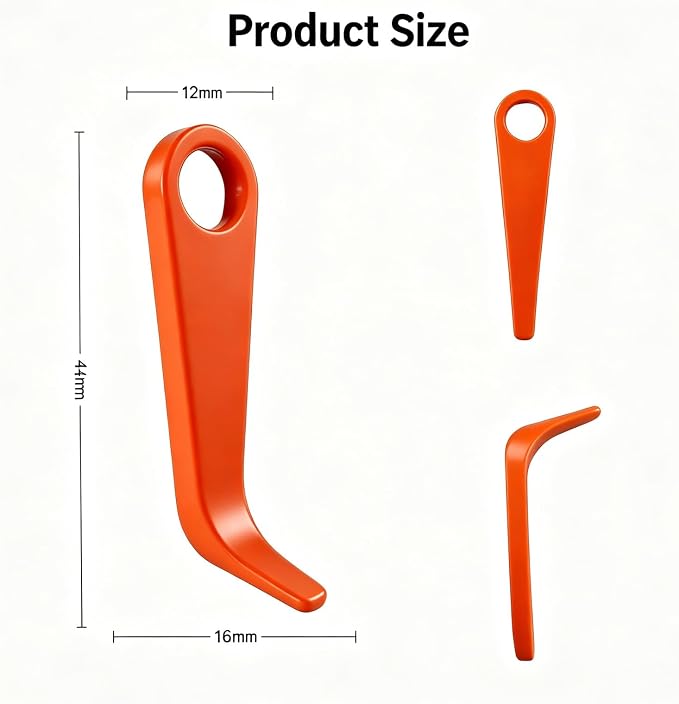 Heavy Duty Video Doorbell Key Removal Tool, Fits Ring Battery 2024 | Fits Wired Doorbell Pro & Plus, Durable Metal Construction, Quick Release, for Battery Replacement & Daily Device Maintenance