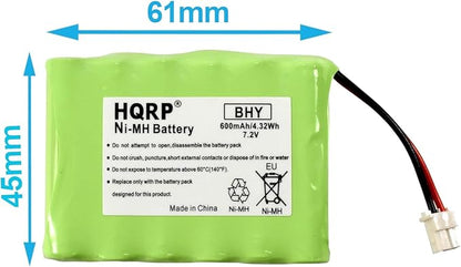 HQRP 7.2V Battery for Honeywell Intrusion 300-06868 TSS Keypad, 8DLWLTP100 WLTP100 8DLLKP500 8DLTSSCBASE1 LKP500 Lyric Smart Peripheral Wireless Keypad TouchPad ADT
