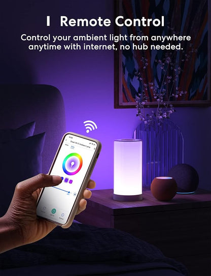 meross Smart Light Bulb and Lamp Compatible with Apple HomeKit, Siri, Alexa, Google Assistant and SmartThings