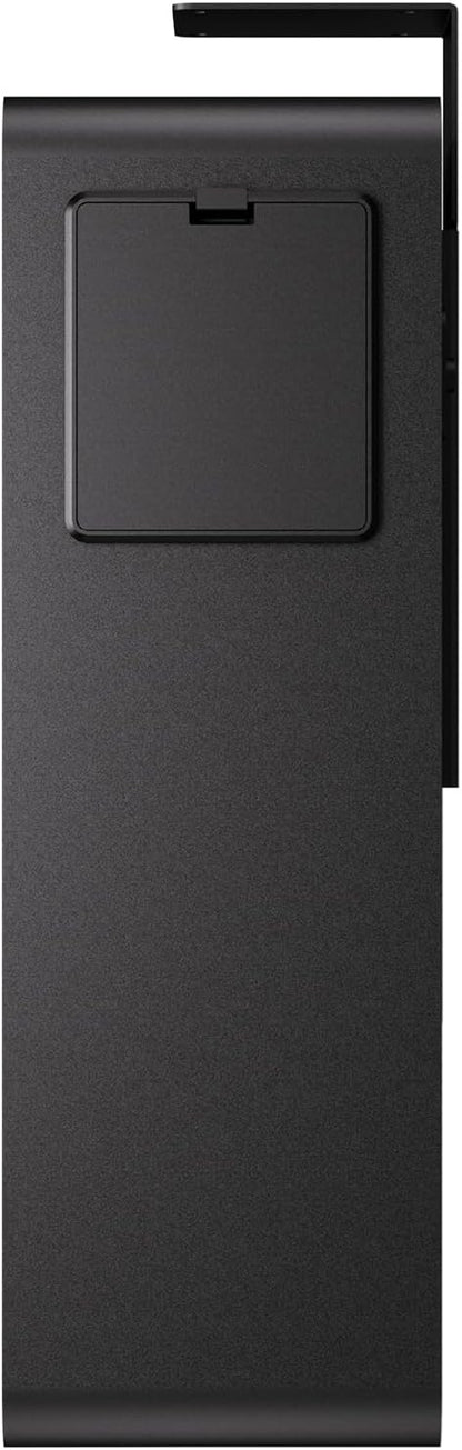 Biometric Slider Figerprint Handgun Safe with Auto Sliding Door&Keypad&Key | PINEWORLD Interior Light & Emergency Power Supply& Voice Navigation & Mute Mode, For Home, Nightstand, Car,Travel. Nice Gift