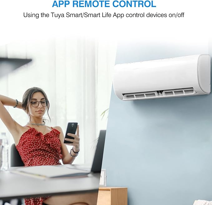 eMylo Smart Watt Meter Single-Phase AC 63A 80-400V, Tuya WiFi Power Meter Energy Monitor APP Remote Control, Circuit Breaker and Leakage Protection Suitable for Apartment Factory Home Energy Monitor
