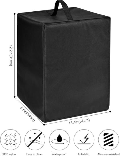 Dust Cover for LEVOIT Humidifiers for Bedroom Home, Smart Warm and Cool Mist Air Humidifier,Heavy Duty Dustproof Anti-Static Nylon Case for OasisMist4.5L Humidifier Protective Cover (Black)