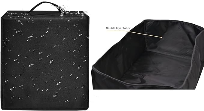 Dust Cover for Air Purifiers - Compatible with MORENTO HY4866 Air Purifiers/MK04 Air Purifiers/AMEIFU sferf-30 Air Purifiers (Black)