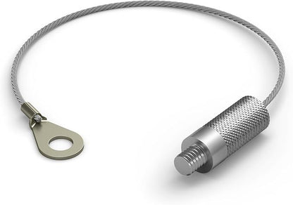 Philips Hue Secure Camera Anti-Drop Cable, Silver - 1 Pack - Made for Outdoor Use - Attaches to Philips Hue Low-Volt Power Supply Unit
