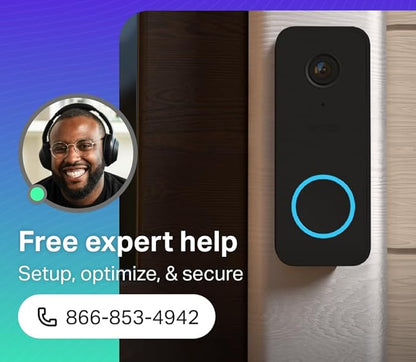 WYZE Video DOORBELL V2 Security Camera - Black