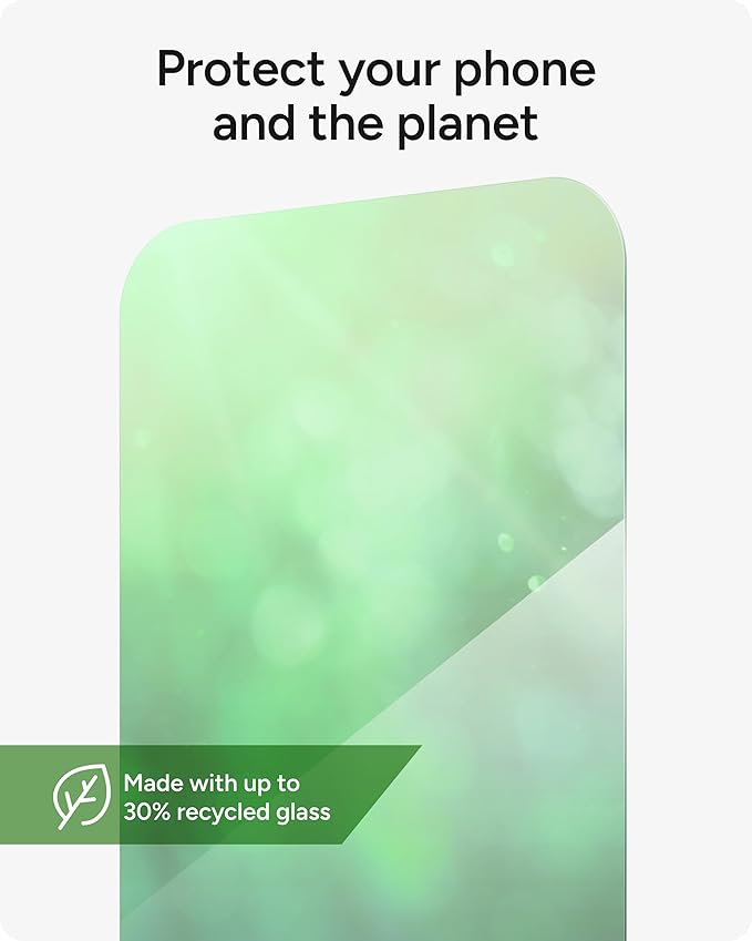 ZAGG Glass Elite iPhone 15 Pro Screen Protector - 5X Stronger with Reinforced Edges, Scratch & Smudge-Resistant Surface, InvisibleShield, Easy to Install