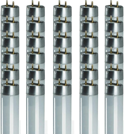 GoodBulb 25W 48 Inch T8 Fluorescent Light Bulb | 5000K Daylight Medium Bi-Pin Base | 2500 Lumens 85 CRI 36000 Life Hours | Car Dealership Lighting | 30 Pack